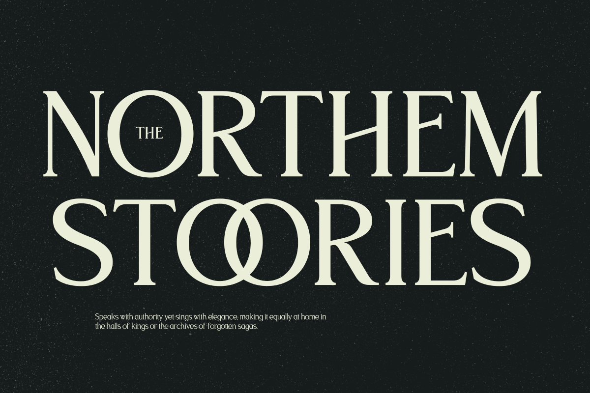 TRT Northem – Elegant Serif Font, a Serif Font by truetype (Photo 4 of 15)