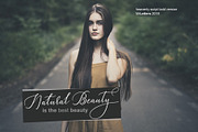 Heavenly - fancy fonts, a Script Font by MrLetters (Thumbnail 5 of 13)