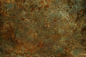 Old Rusty Metal Texture. Grunge Background Wallpaper