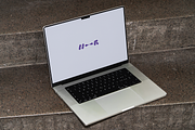 Staircase MackBook Pro Mockup LUX-15, a Mac Mockup by New—Renew (Thumbnail 2 of 2)