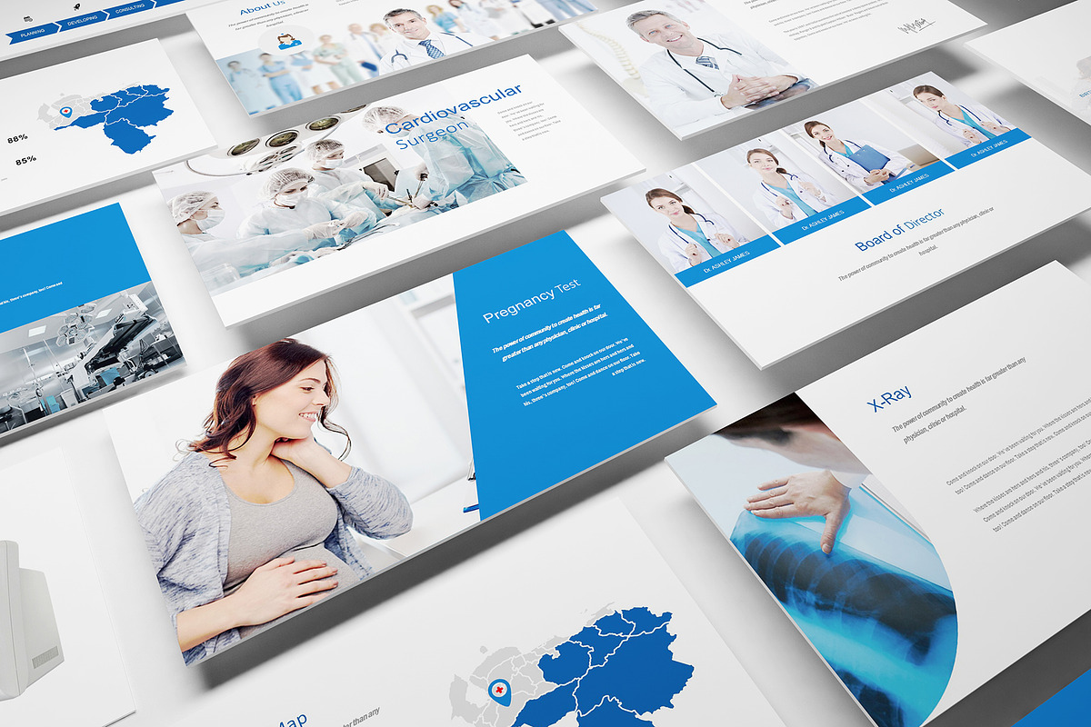 Medical and Hospital Powerpoint, a Presentation Template by Incools Stokie (Photo 4 of 10)
