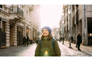 Vilnius, Lithuania. Young Beautiful, a Person Photo by Our Amazing World