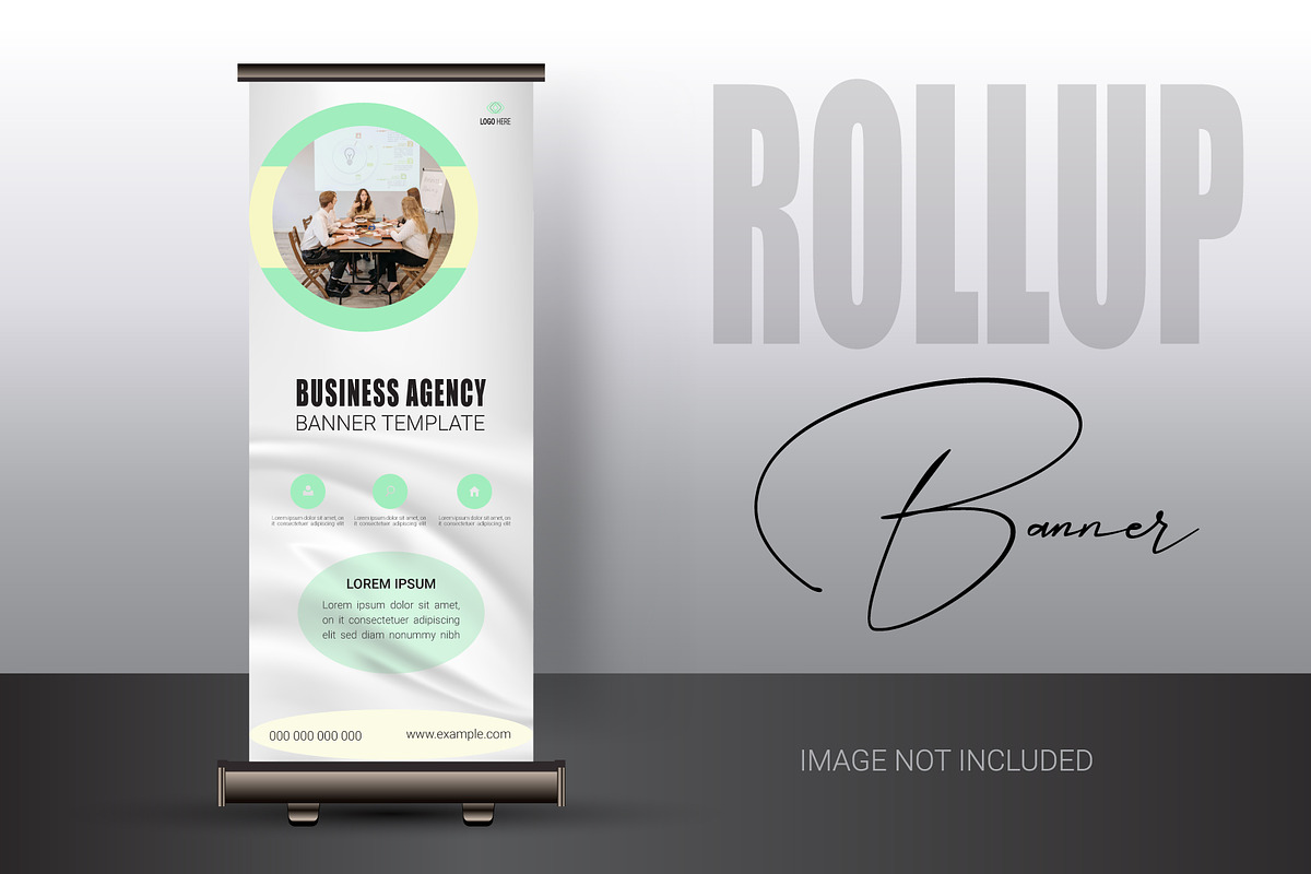 Business Agency Roll-up Bundle, a Poster Template by hkmonir (Photo 1 of 3)