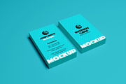 Vertical Business Card Mockups, a Product Mockup by alimran24 (Thumbnail 11 of 12)