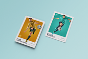 Trading Cards MockUp, a Packaging Mockup by coloformia (Thumbnail 9 of 11)