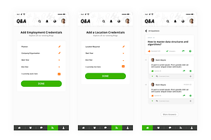 Quora Mobile App Template