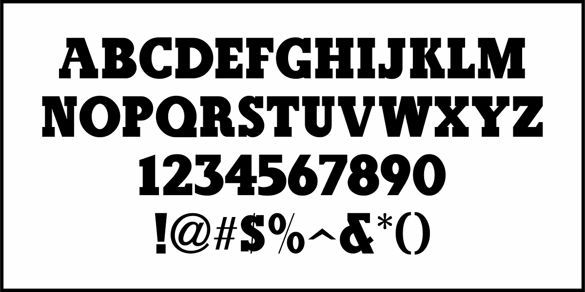 Sporting Event JNL, a Slab Serif Font by Jeff Levine Fonts (Photo 3 of 5)