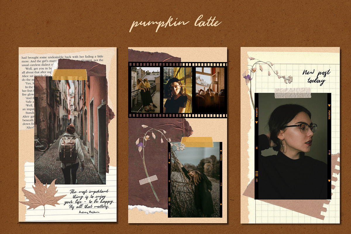 Vintage Instagram Stories, a Social Media Template by Scarlet Heath Art (Photo 5 of 7)