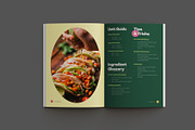 Gourmet Recipes Book, a Brochure Template by Neermana (Thumbnail 10 of 12)