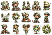 Whimsical St. Patrick's Day Clipart, an Illustration by OK Design (Thumbnail 3 of 6)