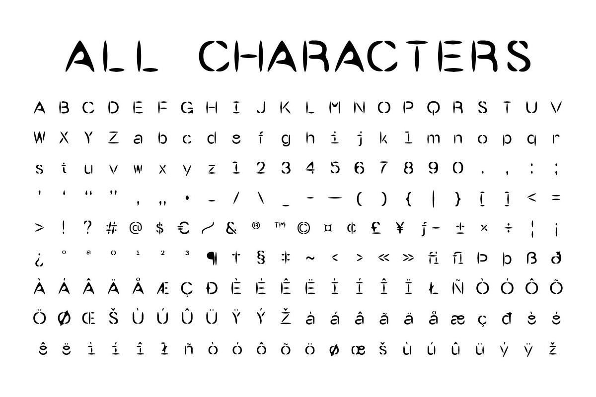 CS Hovan Mono Drawn, a Sans Serif Font by Craft Supply Co. (Photo 8 of 8)