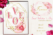 Saint Valentine's Day watercolor kit, a Texture Illustration by LABFcreations (Thumbnail 4 of 13)