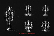 10 Bundle Dark Art Candlestick Light, an Illustration by Morspective (Thumbnail 3 of 7)
