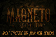 Magneto - Vintage Style Font, a Font by JumboDesign (Thumbnail 4 of 5)