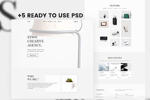 STWO-Creative Agency PSD Template