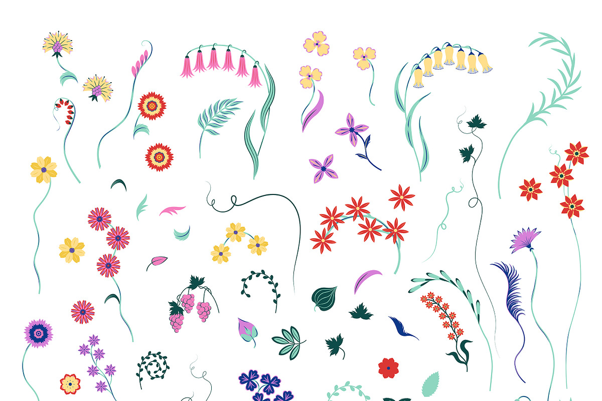 EDEN vector elements, an Object Illustration by erasovas (Photo 4 of 13)