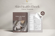 Holistic Skin Ebook Premade Canva, a Presentation Template by Naturopath Hub (Thumbnail 1 of 11)