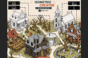 Procreate Spooky town creator brush, a Brush Add-On by PDknyStudio (Thumbnail 1 of 5)