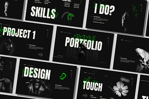 Creative Portfolio Presentation, a Presentation Template by Mighty-Slide