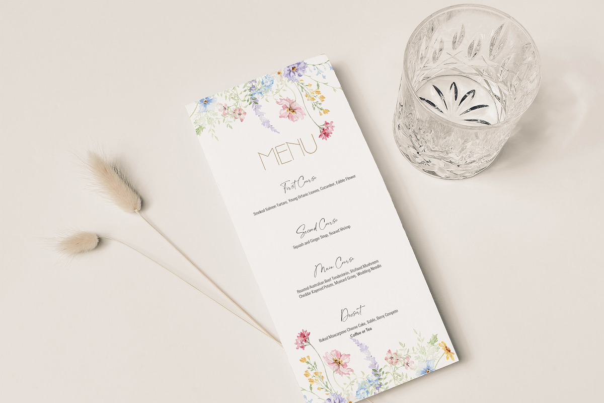 Watercolor Flower -PASTEL WILDFLOWER, a Decorative Illustration by Beigetime (Photo 13 of 15)