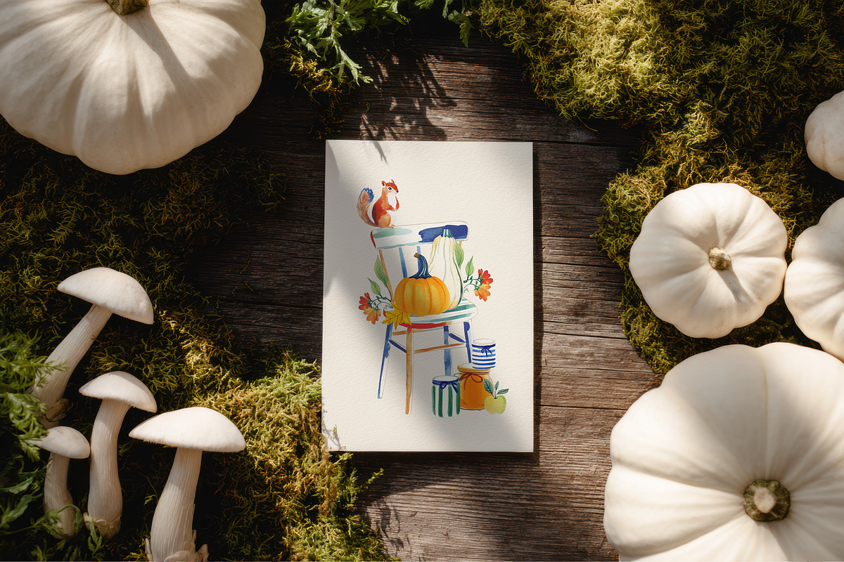 Whimsical Autumn collection, a Seasonal Illustration by Polli Deeva (Photo 9 of 14)