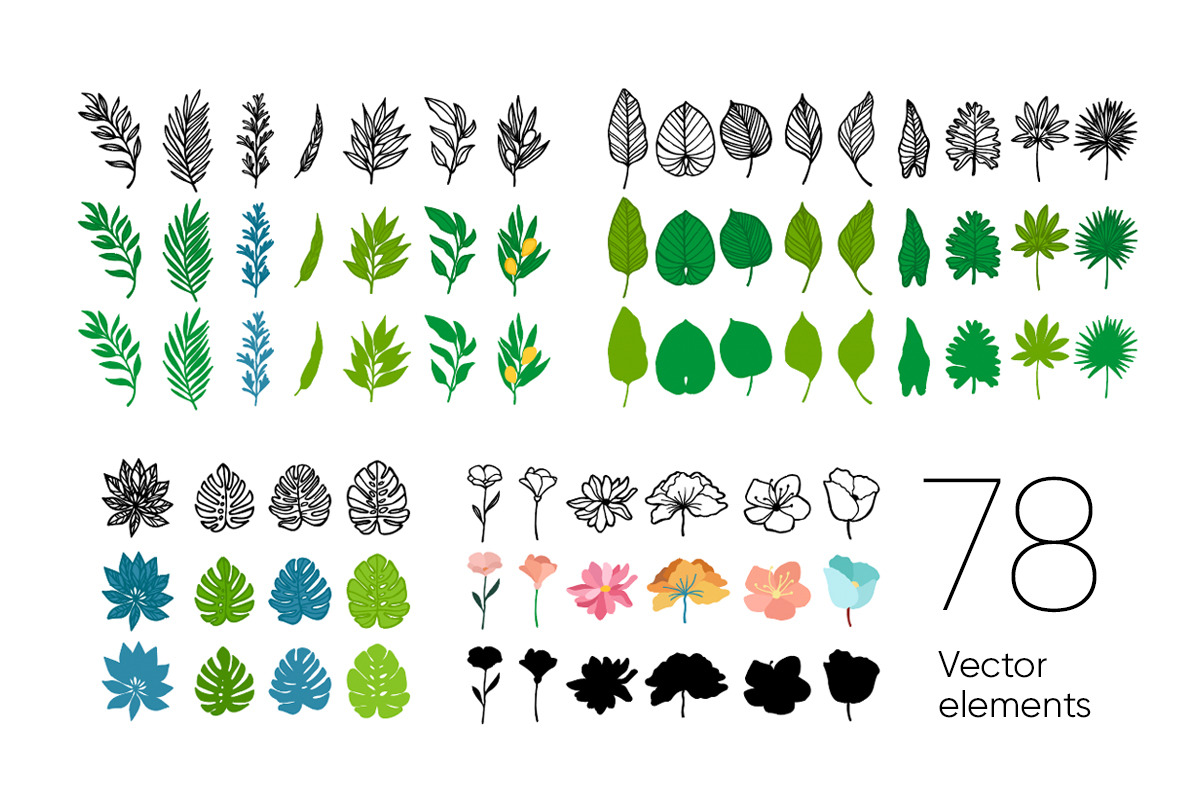Floral Backgrounds & Patterns, a Pattern Graphic by kavoon (Photo 10 of 13)
