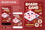Board Game Night Flyer Set, a Flyer Template by Annora Studio (Thumbnail 1 of 6)