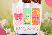 Happy Spring Coquette Chick PNG, an Illustration by OK Design (Thumbnail 4 of 5)