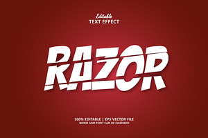 Text Effect Razor, a Layer Style Add-On by Navy Graphic
