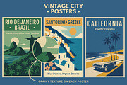 30 Travel City Prints, a Background Graphic by NassyArt (Thumbnail 5 of 14)