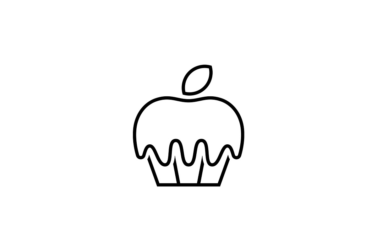 Apple Cream Cakes Logo, a Branding & Logo Template by Luxury Logos (Photo 3 of 4)