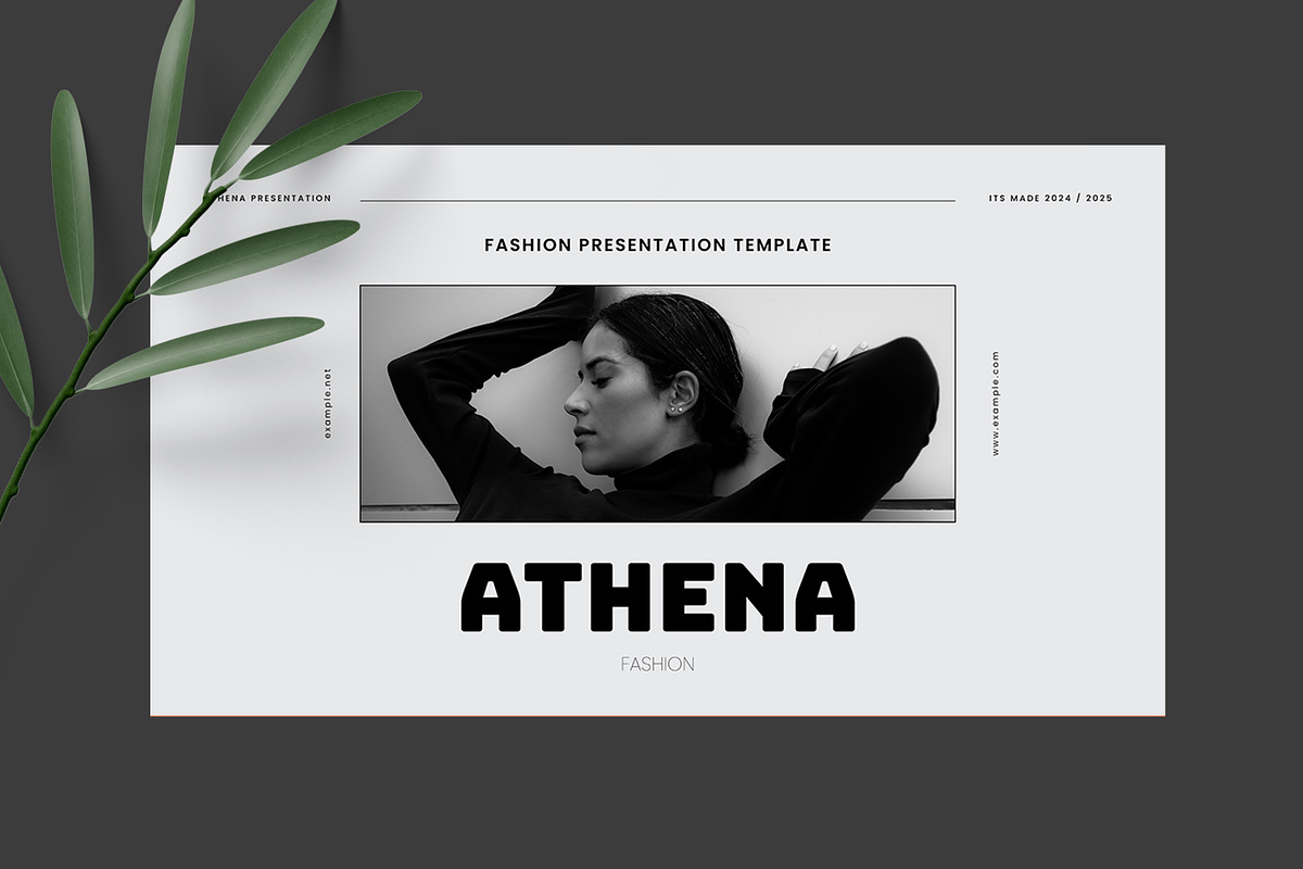Athena Fashion Presentation Template, a Templates & Theme by evgenystudio (Photo 3 of 8)