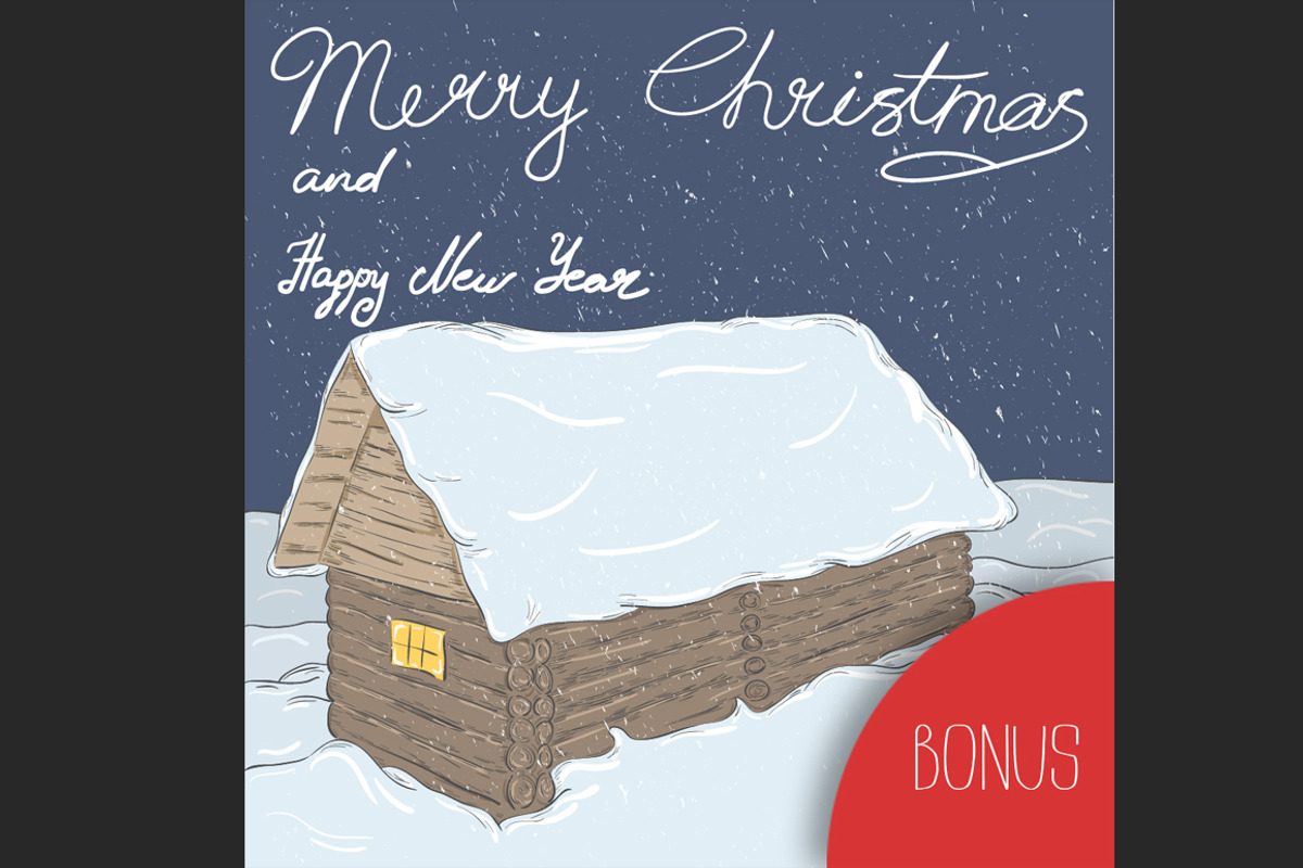 Set of Christmas cards, a Decorative Illustration by SomStock (Photo 5 of 5)