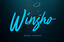 Winsho Brush Typeface