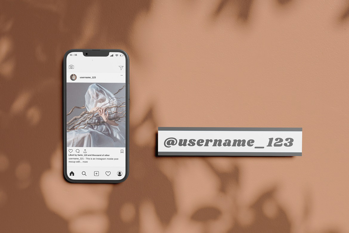 Social Media Mockup, an iPhone Mockup by YurnalisPerix (Photo 2 of 5)