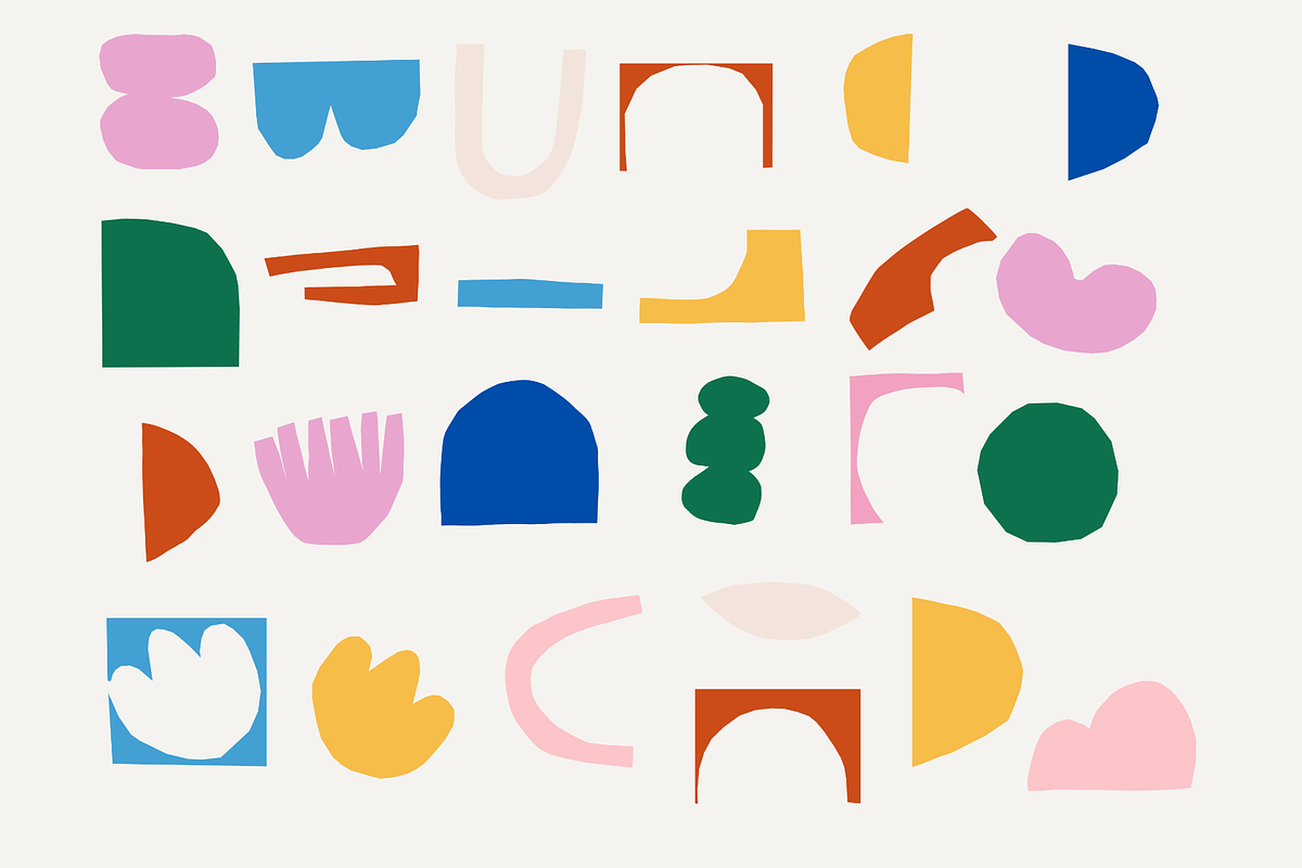 50+ Abstract Shapes Graphic Collection