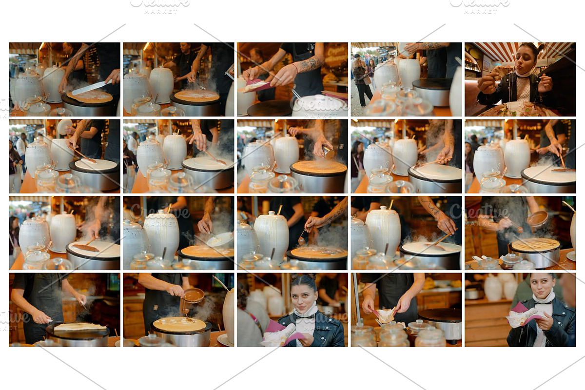 Christmas Market Crepe Photos, a Food & Drink Photo by Tekso (Photo 1 of 6)