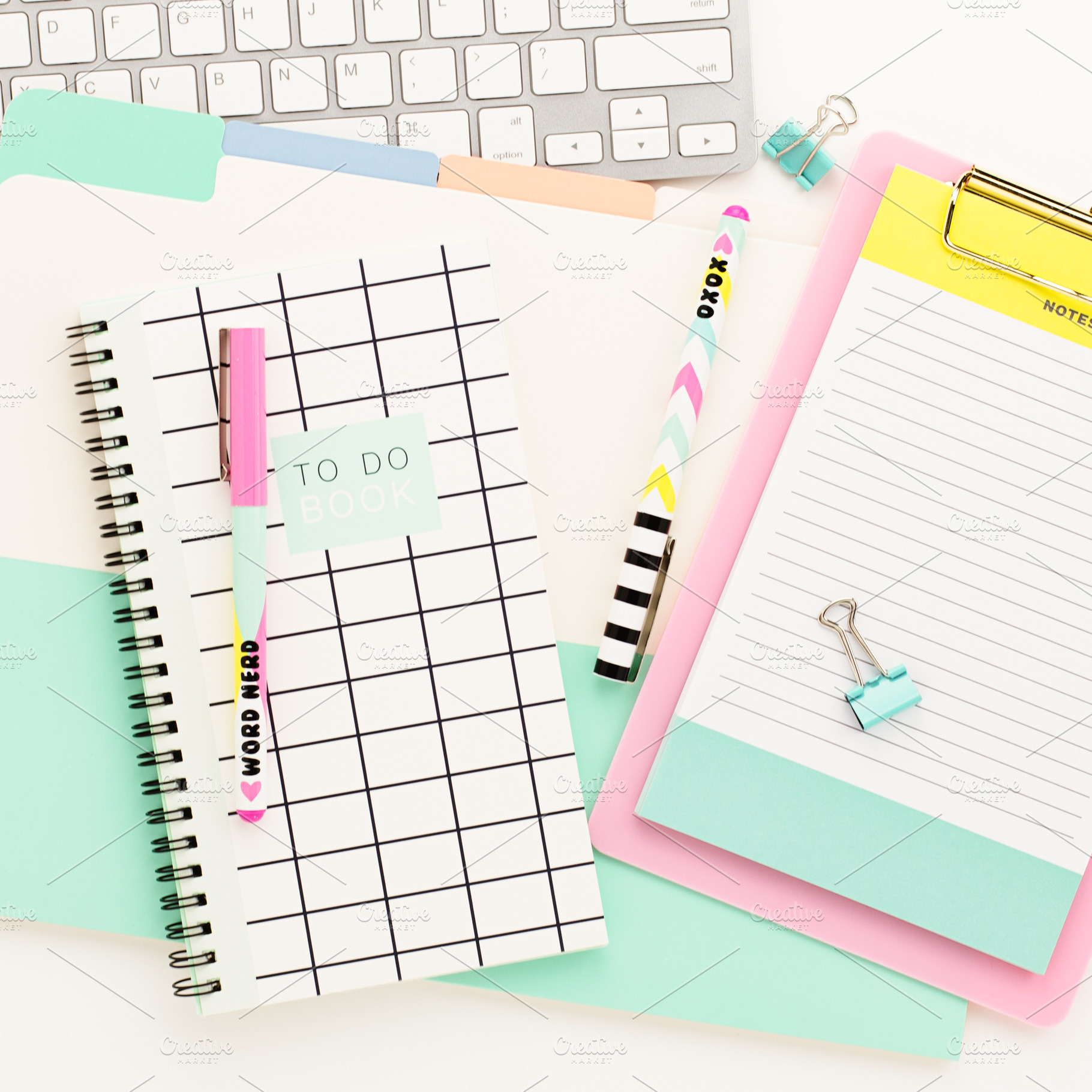 Stock Photo - Bright Desktop #12, a Business Photo by Savvy Stock Shop