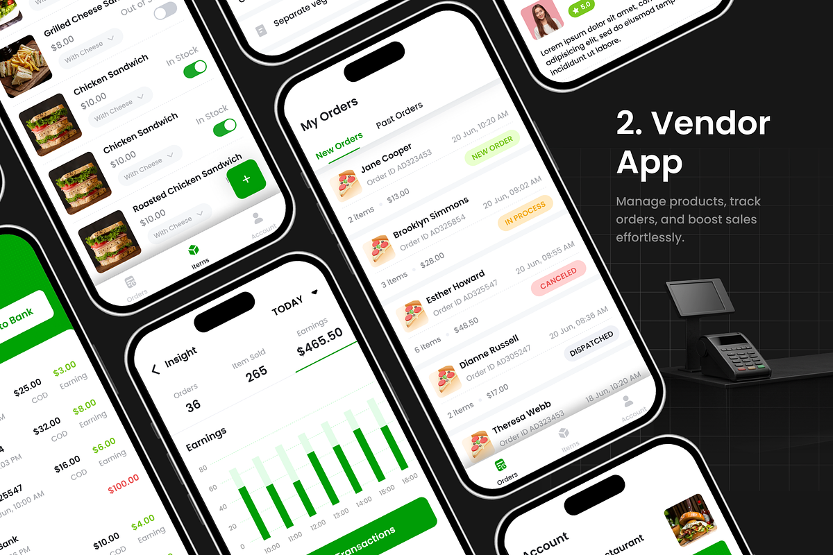 Food Ordering App | DeliFood preview 8