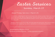 Easter Church Flyer Template | Canva, a Flyer Template by loswl (Thumbnail 5 of 8)