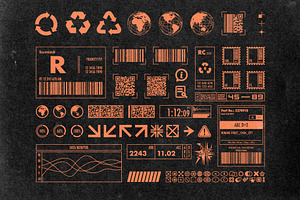 100 Futuristic Vector Shapes Vol. 5