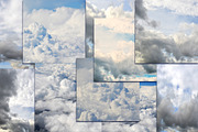 20 SKY CLOUDS Photo Backgrounds preview 5