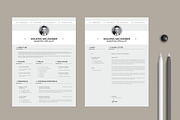 Clean Resume CV, a Resume Template by Studio Temply (Thumbnail 2 of 5)