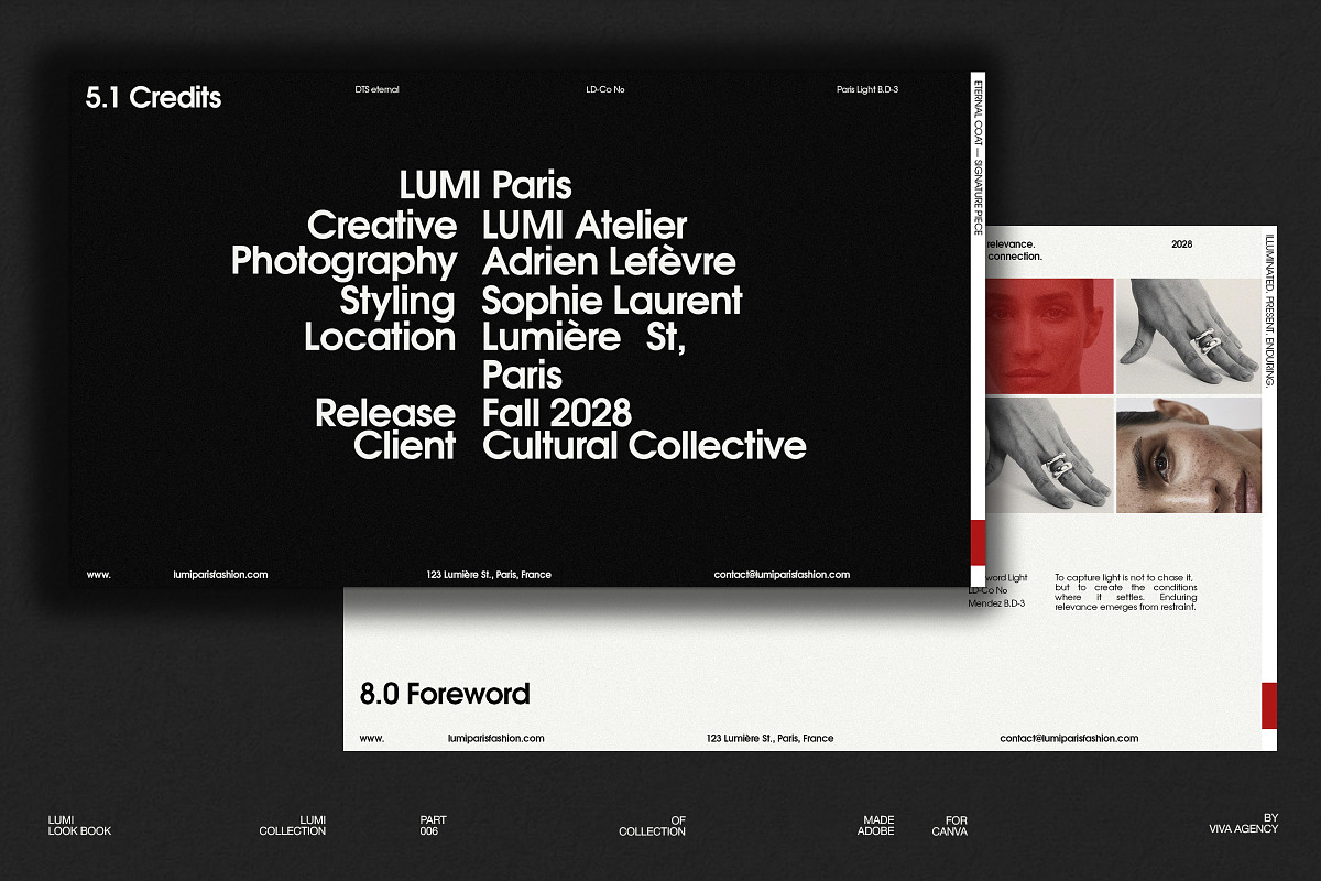 LUMI | LookBook, a Presentation Template by Viva Agency (Photo 4 of 13)