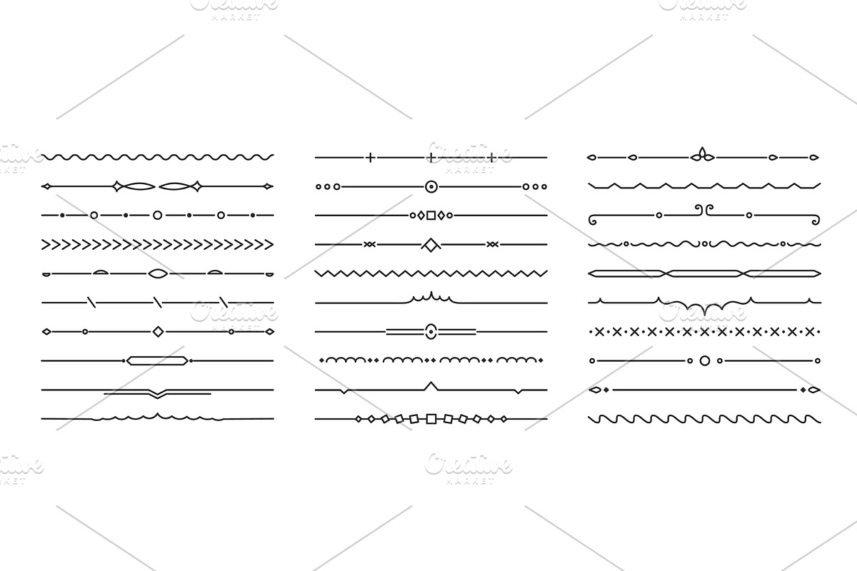 Art deco line border. Geometric, an Illustration by winwin.art