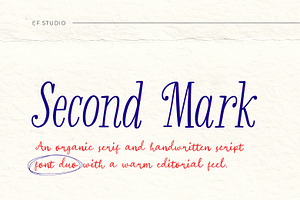 Second Mark Serif & Script