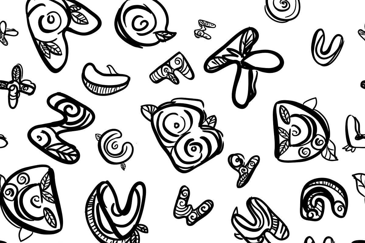 Blossom font preview 3
