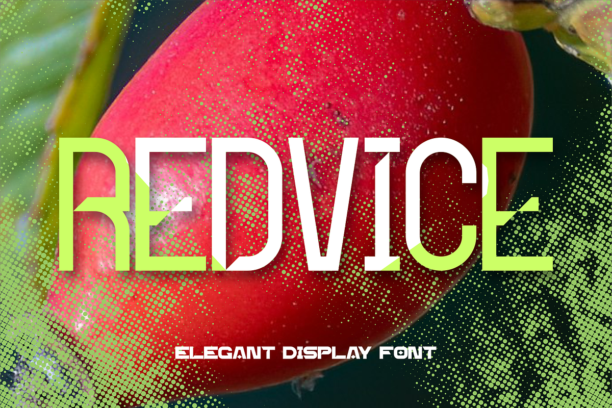 REDVICE, a Serif Font by asfgraphics (Photo 1 of 9)