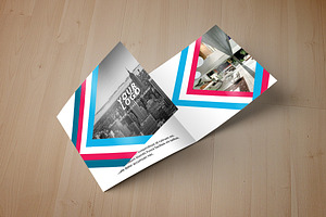 Square Trifold brochure