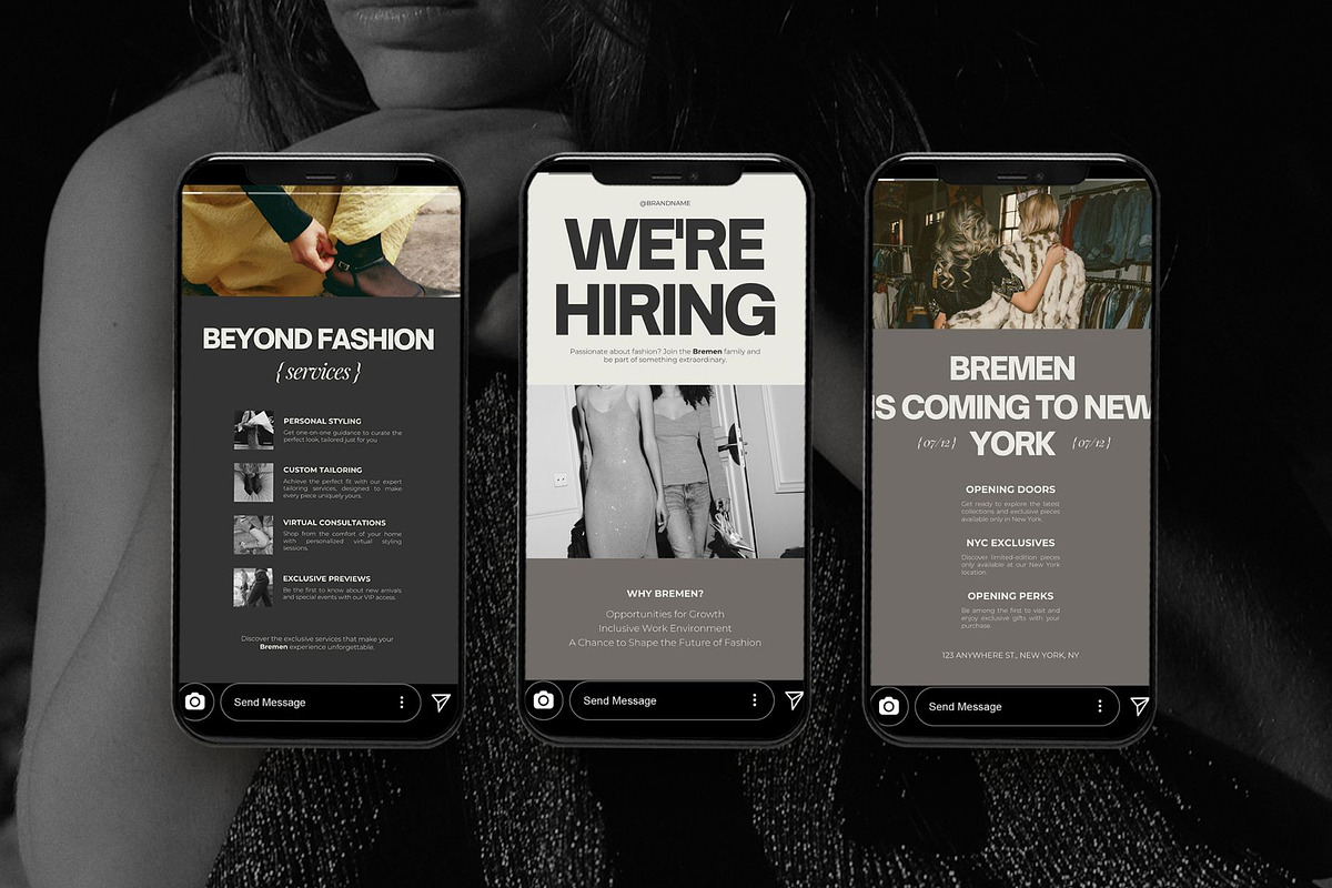 30 Instagram Canva Template Set, a Social Media Template by Amaré Creative (Photo 2 of 6)